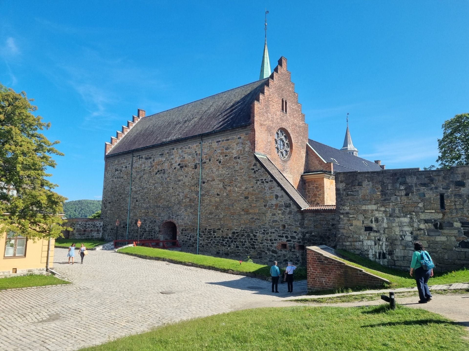 The fortress has been both a royal residence and defence castle over the years.