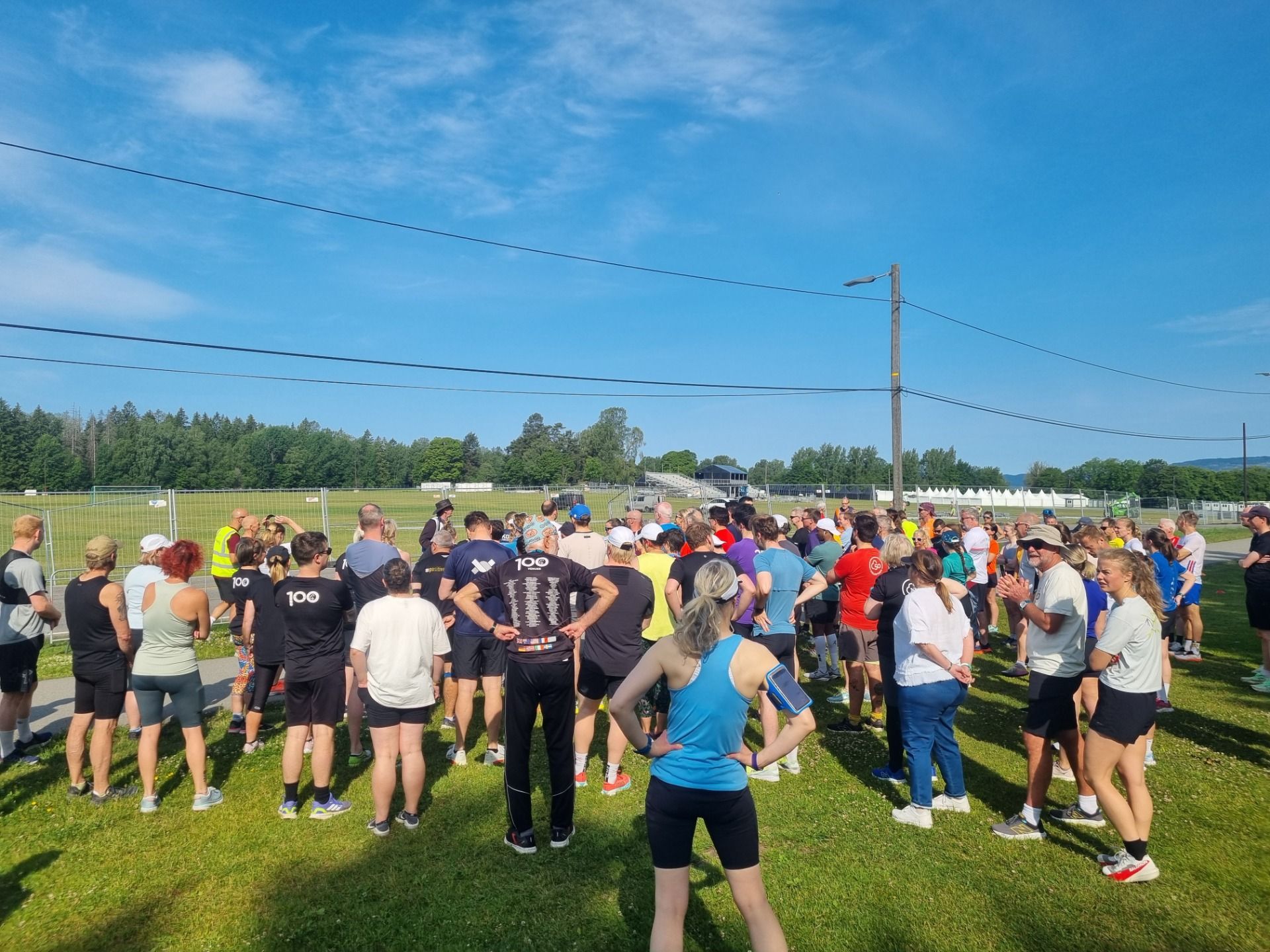 Ekebergsletta parkrun,Oslo, Norway.