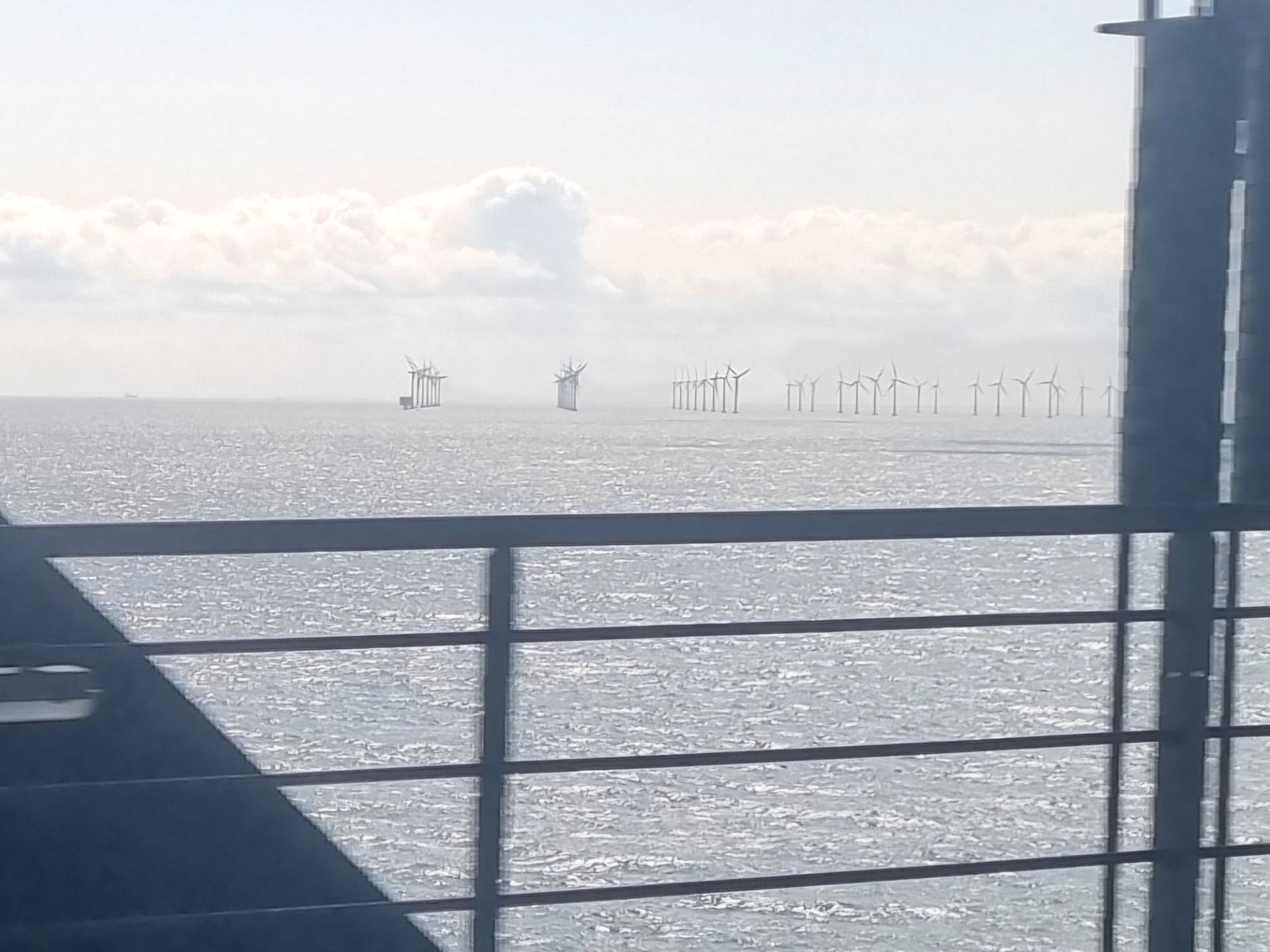 So with all the hype, I was keen to check it out first hand on the last full day of our summer European trip. It was good to zip from Copenhagen airport to Malmö in under 30 minutes but there was not a lot to see from the train other than a lot of steel structures and a wind farms as the train is on the lower level and the cars above.