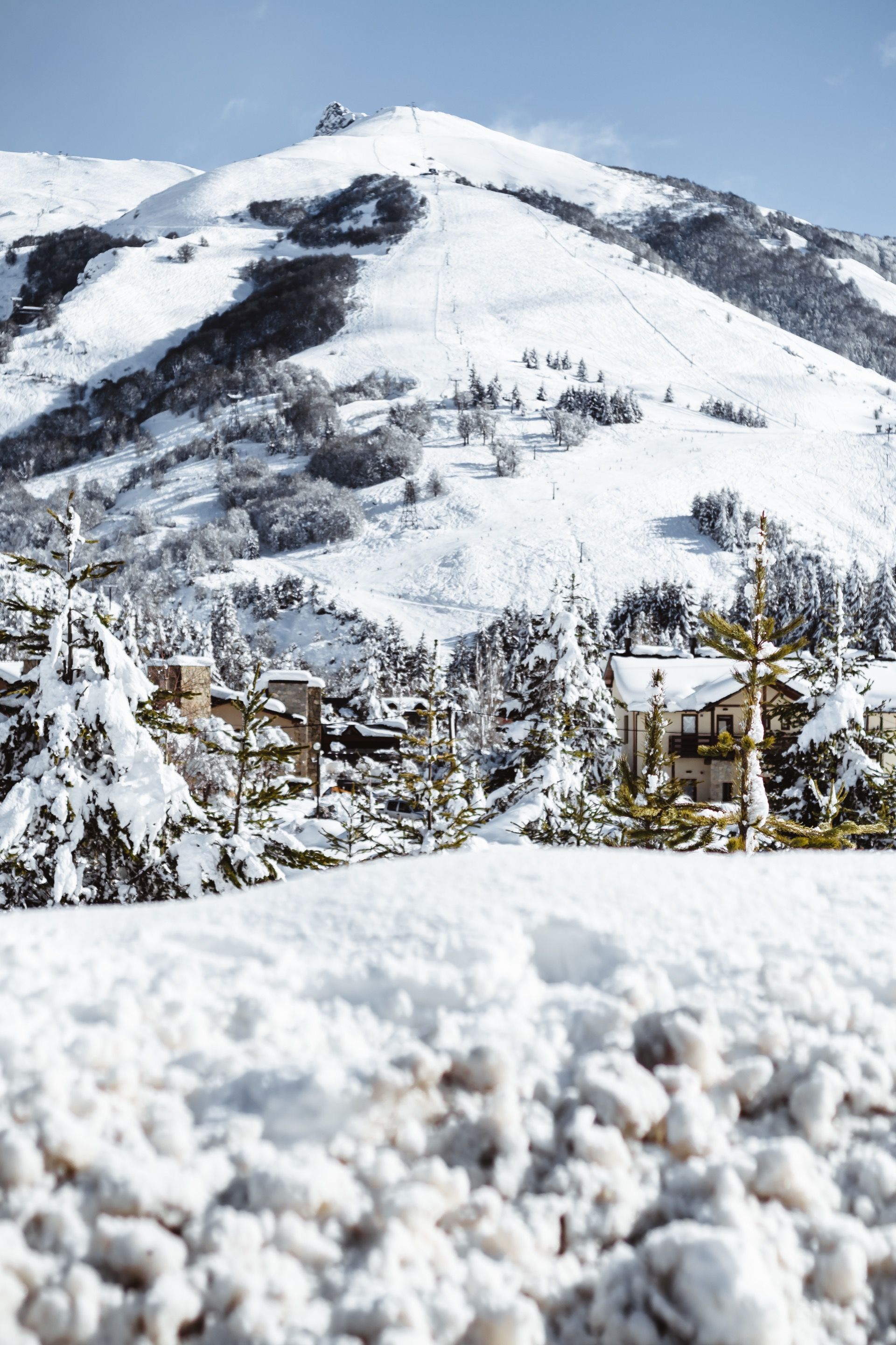 Cerro Catedral en Julio 2019 luego de una gran nevada