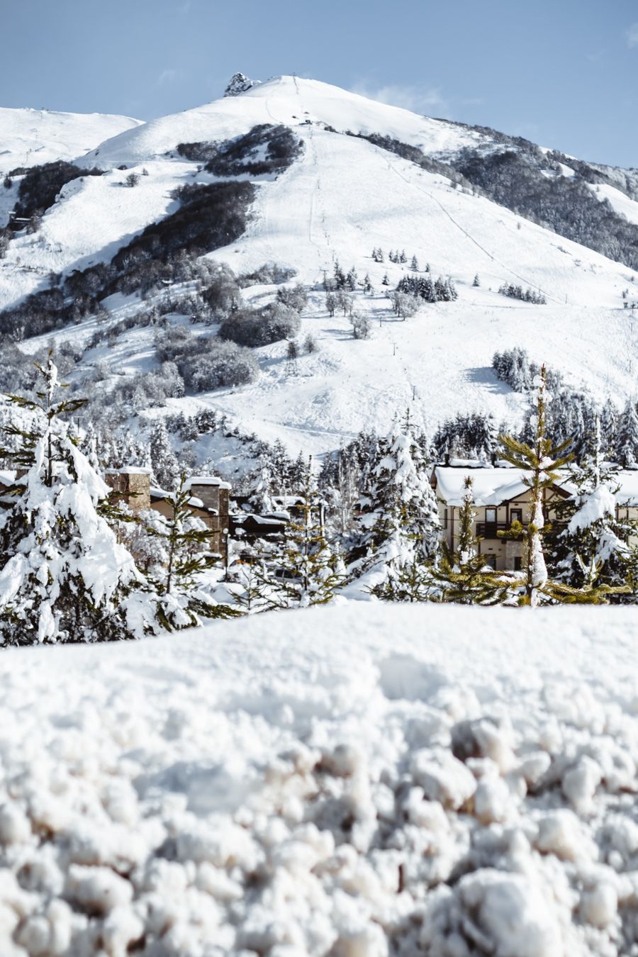 Cerro Catedral en Julio 2019 luego de una gran nevada
