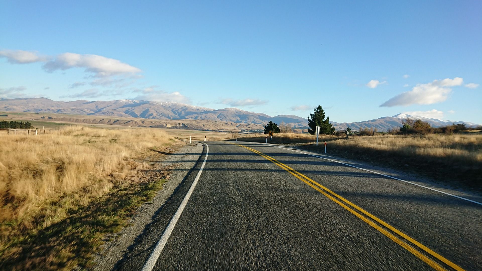 ...and the weather vastly improved compared to the day before!