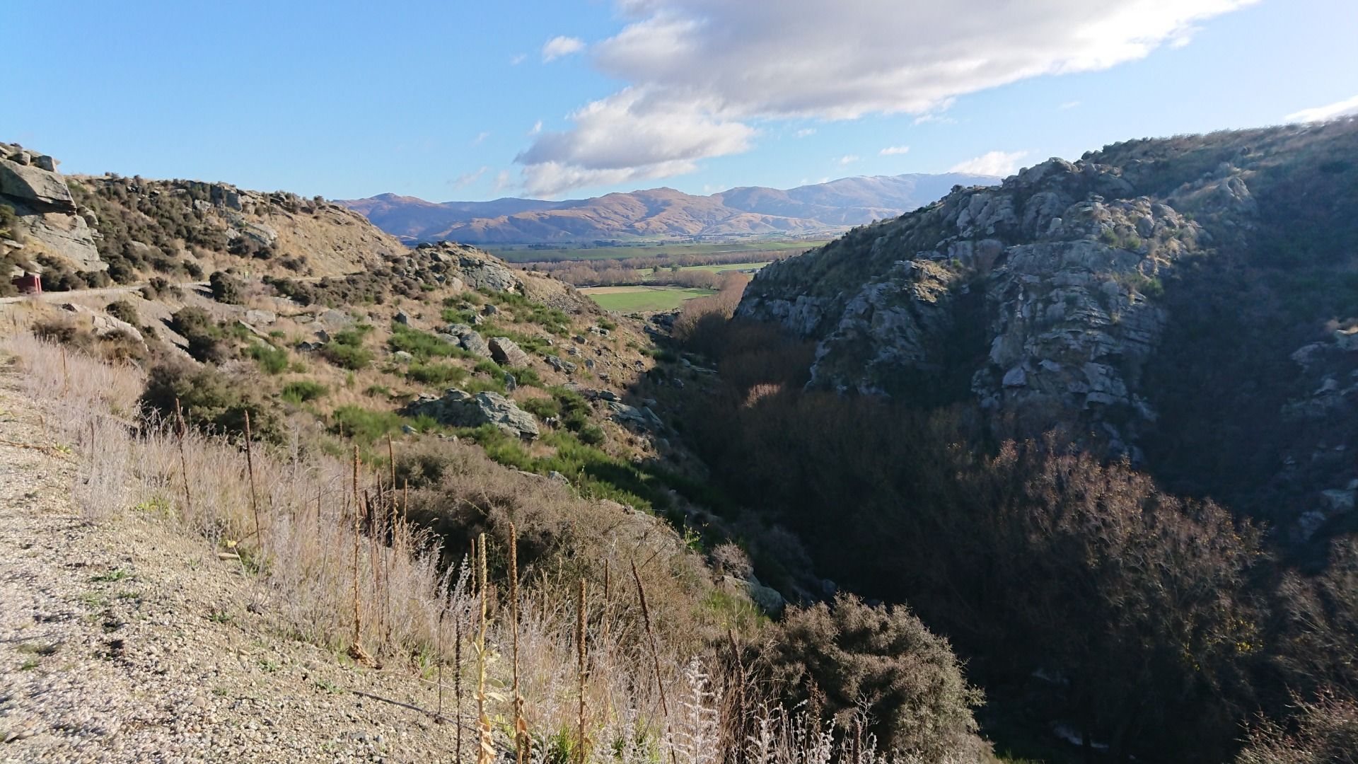 The Poolburn Gorge...