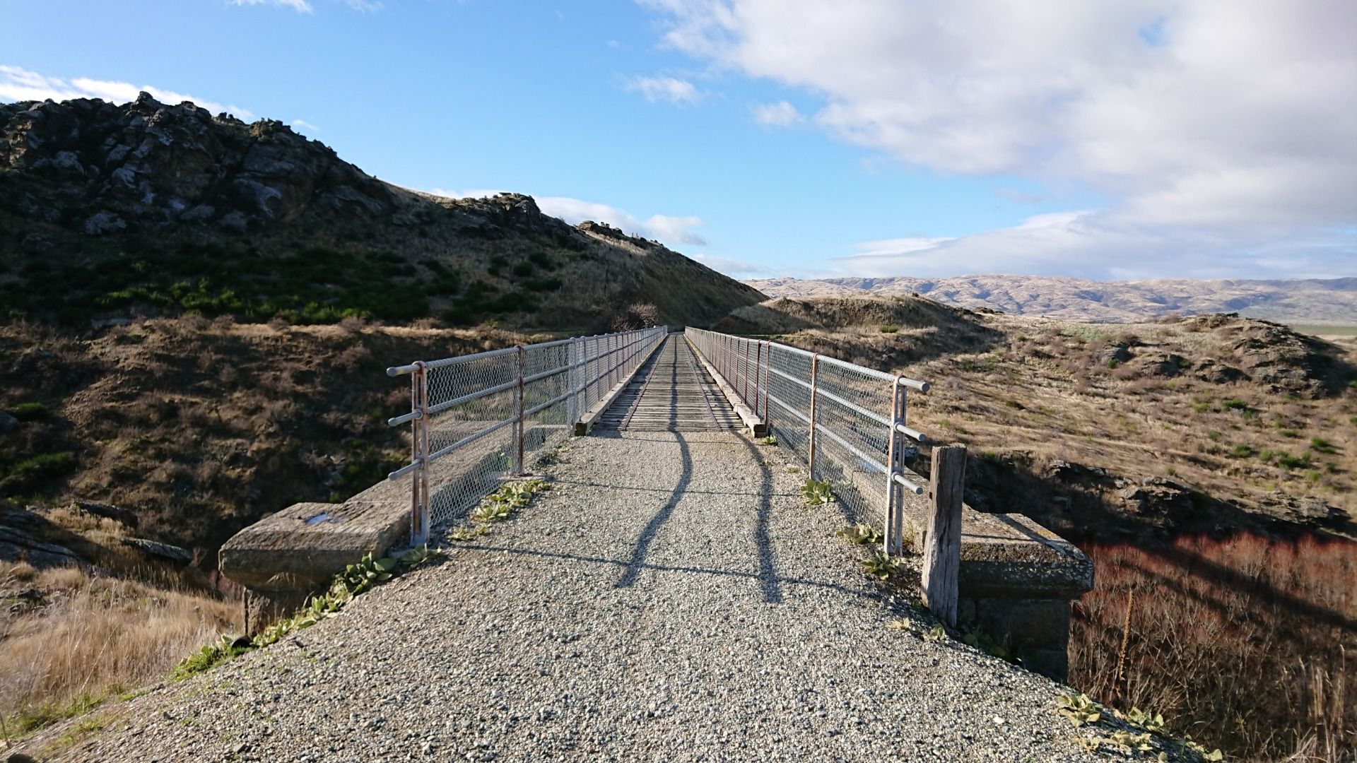 The Poolburn Viaduct comes in to view...