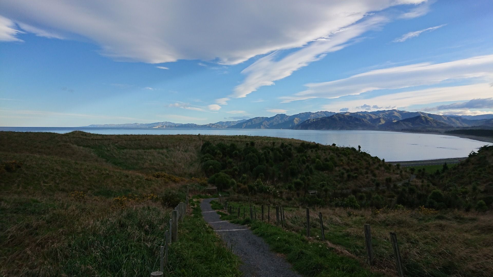 The view at the top of Tom's track isn't too bad!