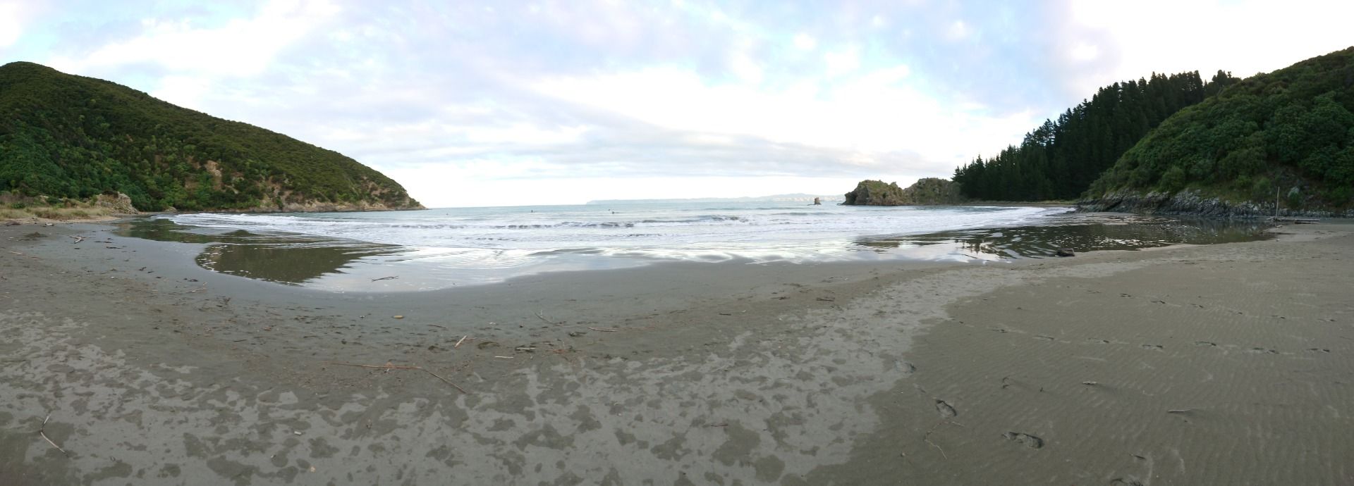 Whites Bay is also a good place for surfers