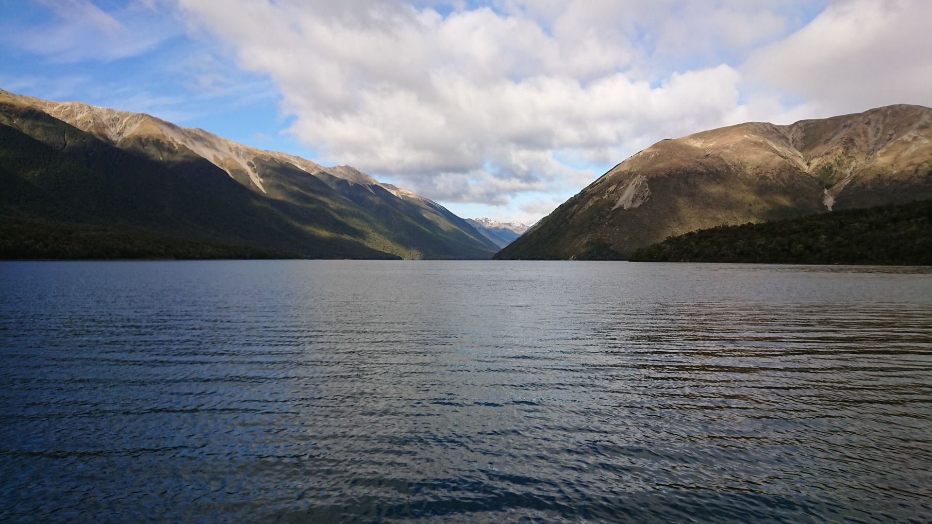 Lake Rotoiti without ducks
