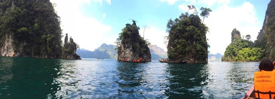 "Cheow Larn Dam" The Guilin of Thailand