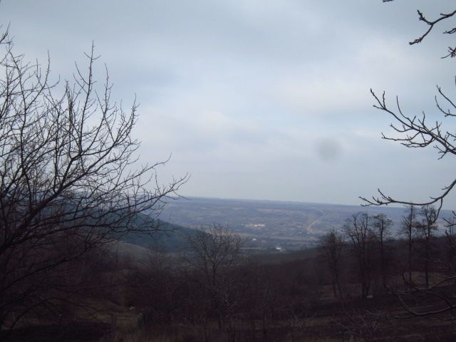 From the city of Podolsk you can see the village of Glubochok