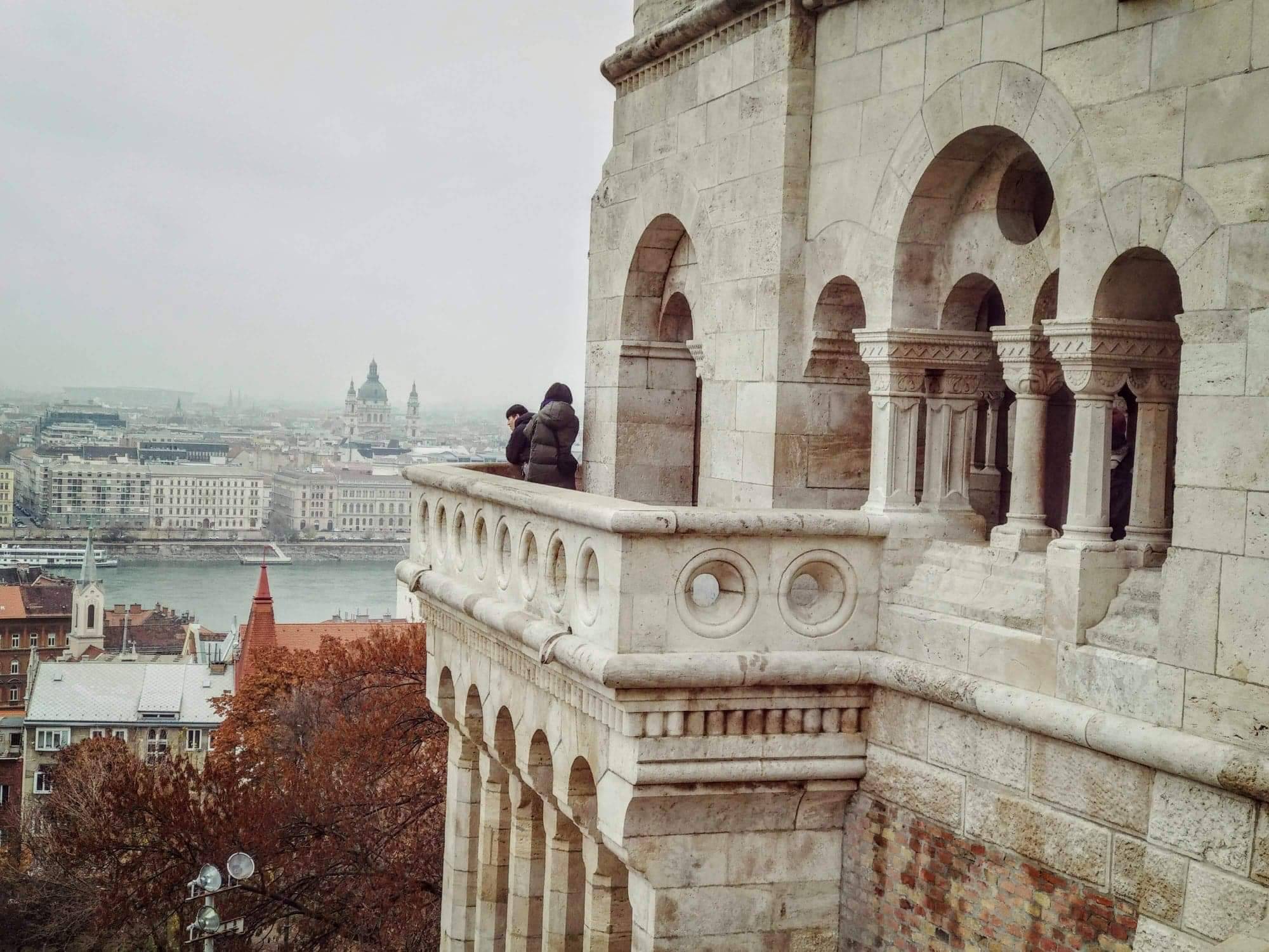 The magnificent view of autumn Budapest is breathtaking!