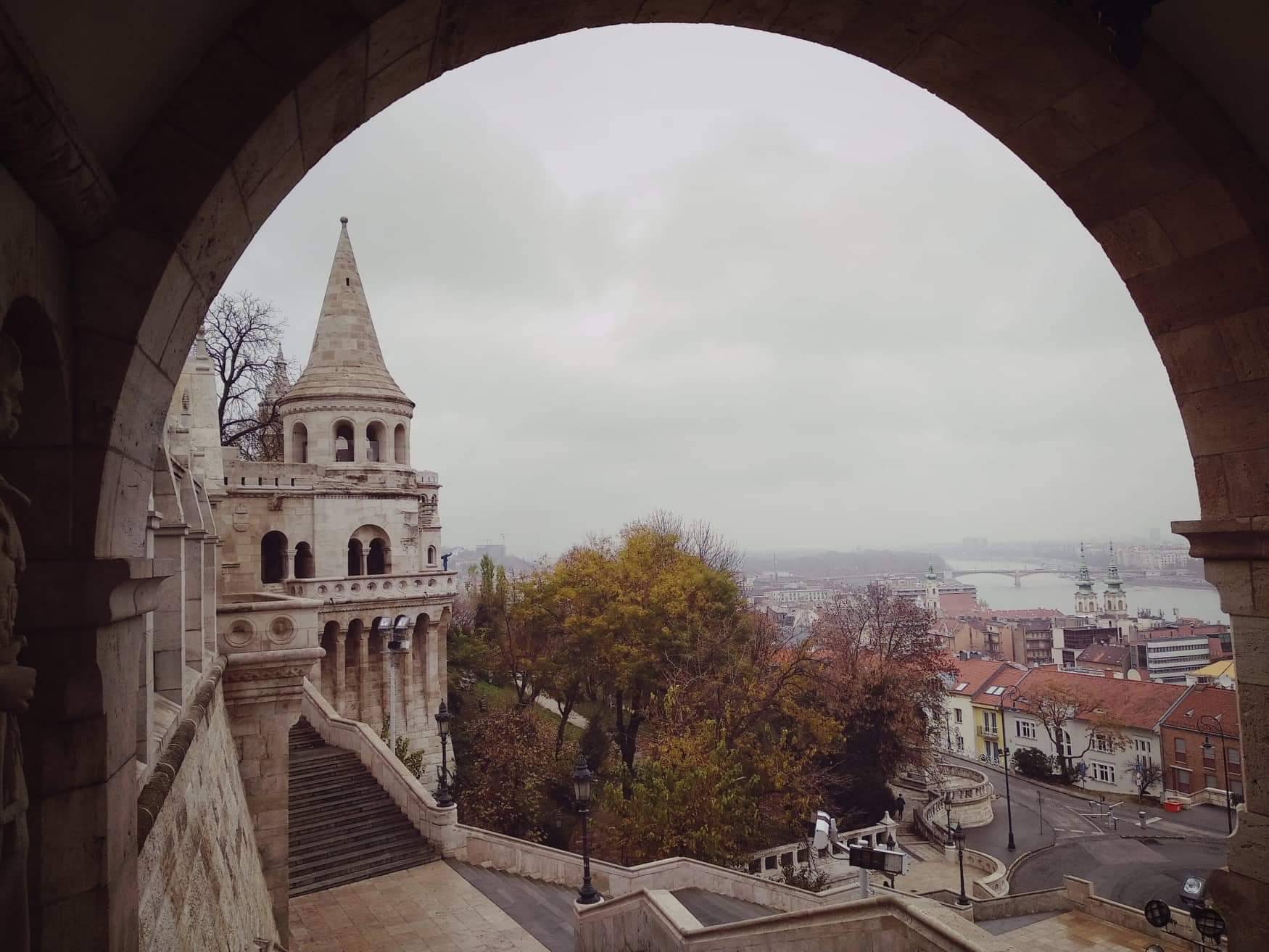 Fisherman's bastion in Budapest