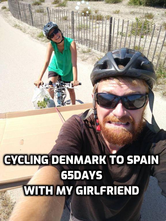 This is what I learned cycling Denmark to Spain with my girlfriend