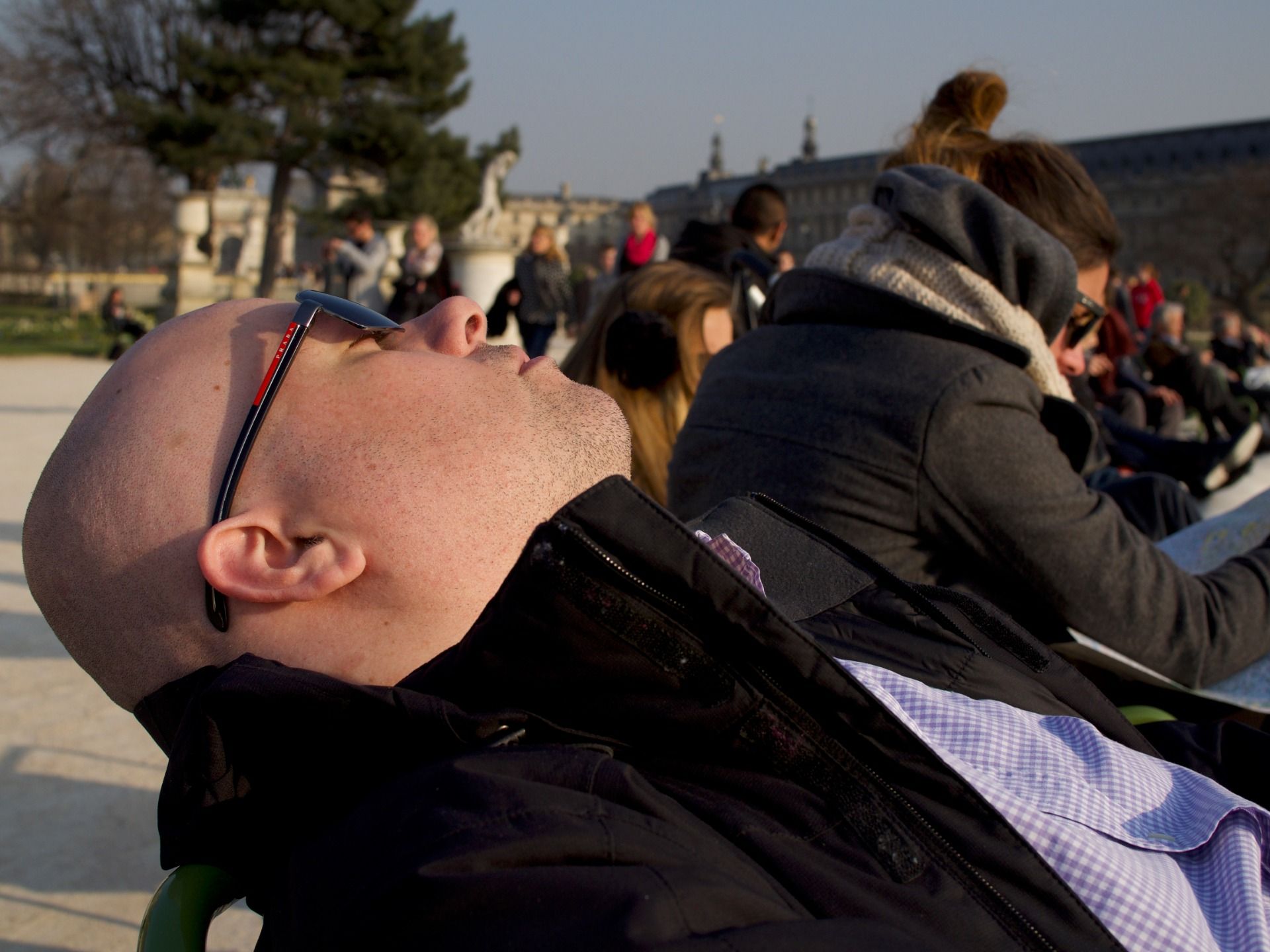 Me, myself and I enjoying a much deserved rest