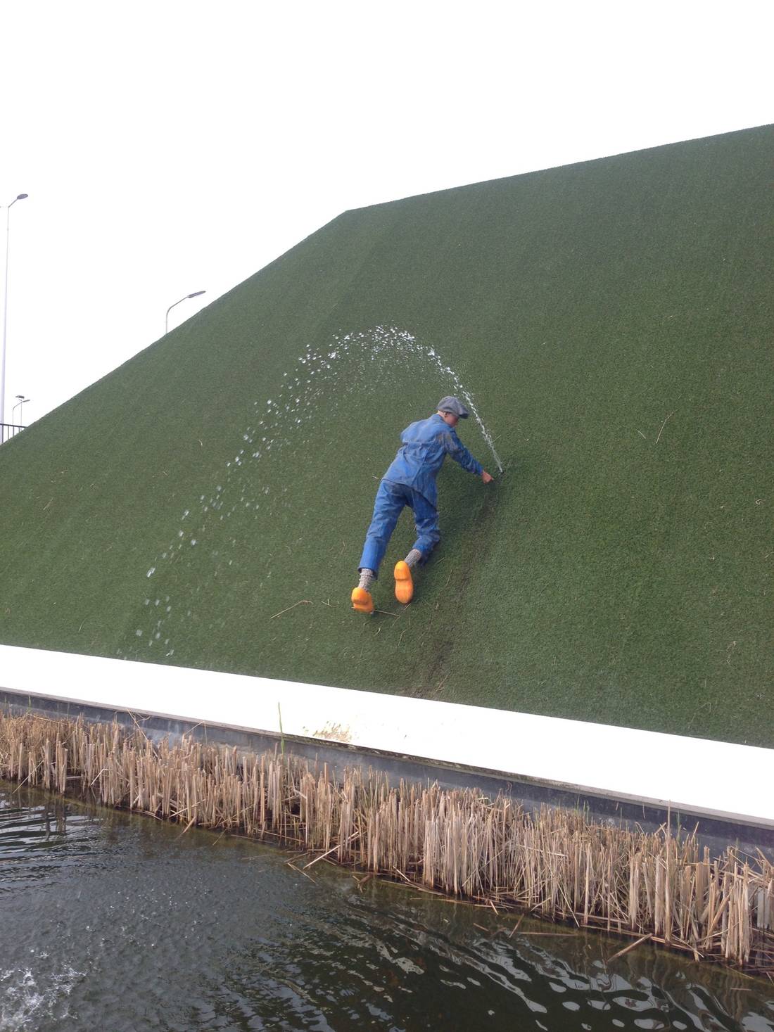 The typical dutch story about someone stopping the flood