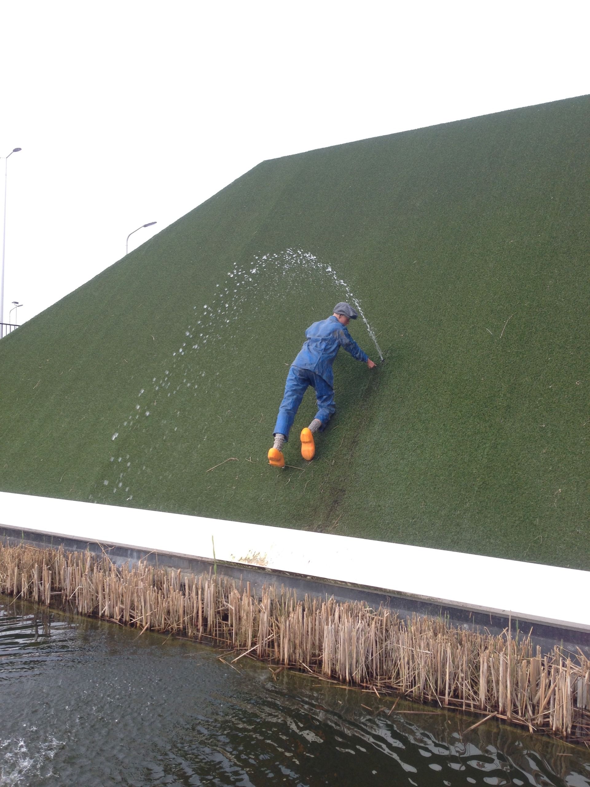 The typical dutch story about someone stopping the flood
