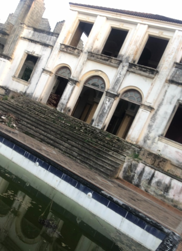other side of the house