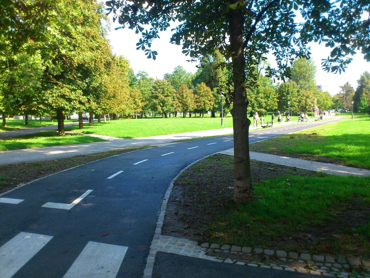 Bicycle routes with top notch tarmac