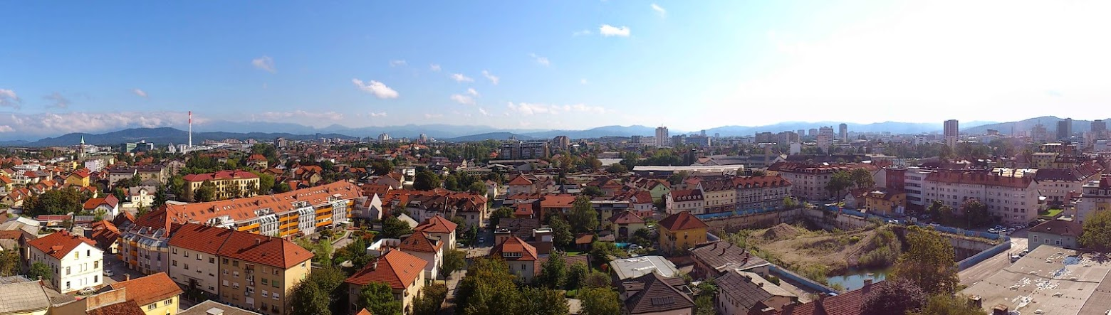 Ljubljana from the top