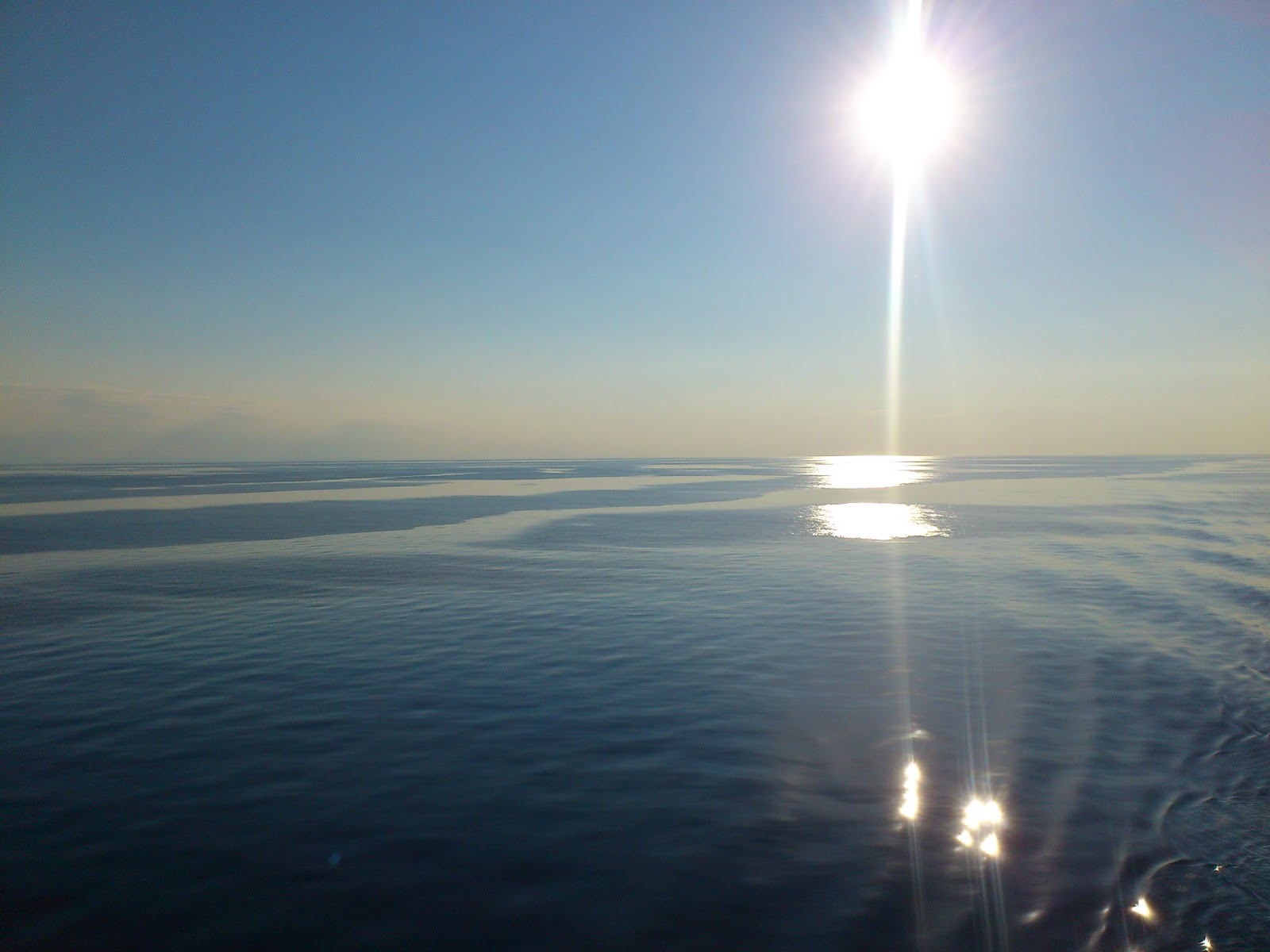 Ever seen a calmer sea? I doubt.