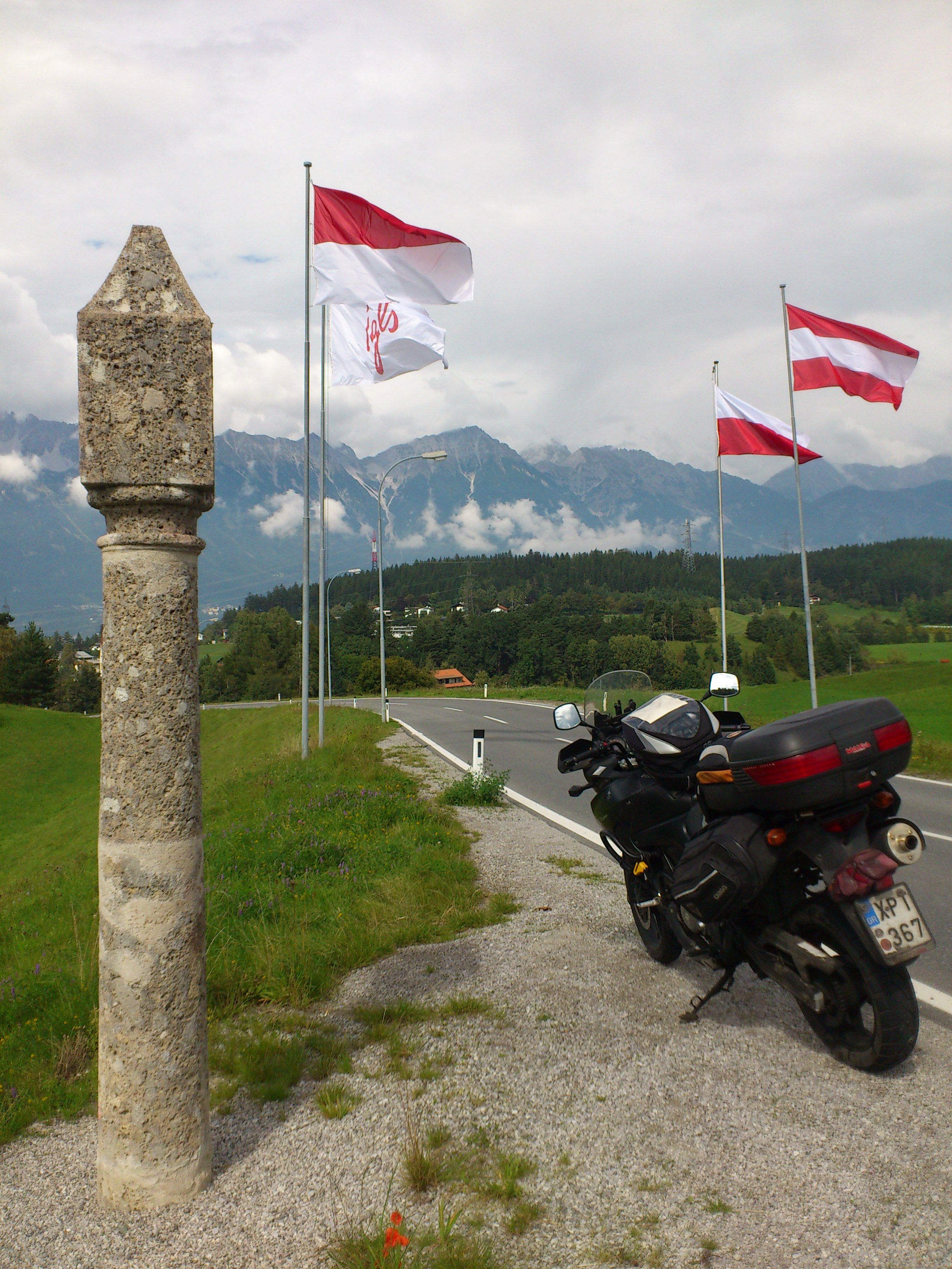 Slovenia - Austria - Italy motorcycle trip (part