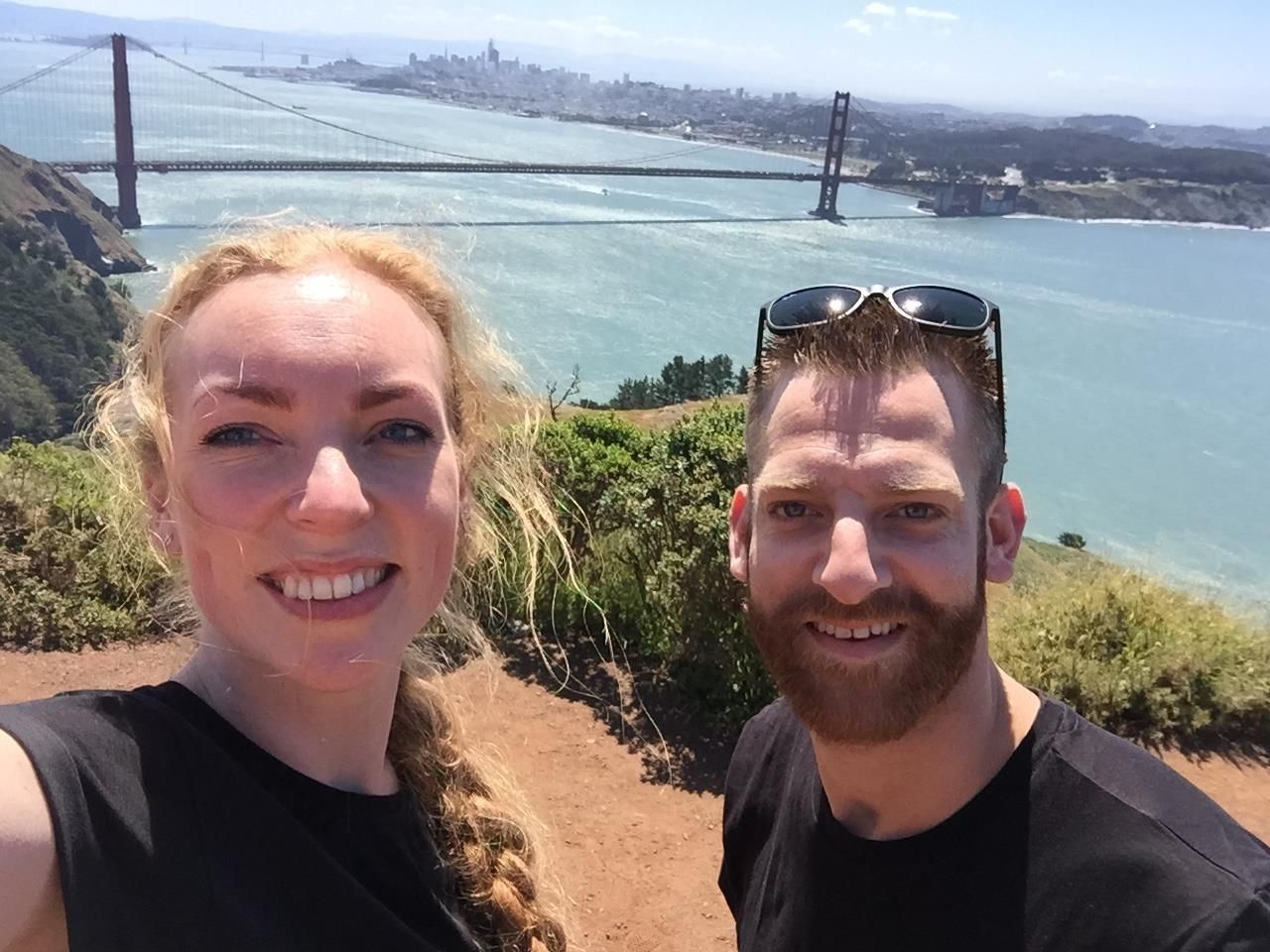 The well know Golden Gate bridge, San Francisco