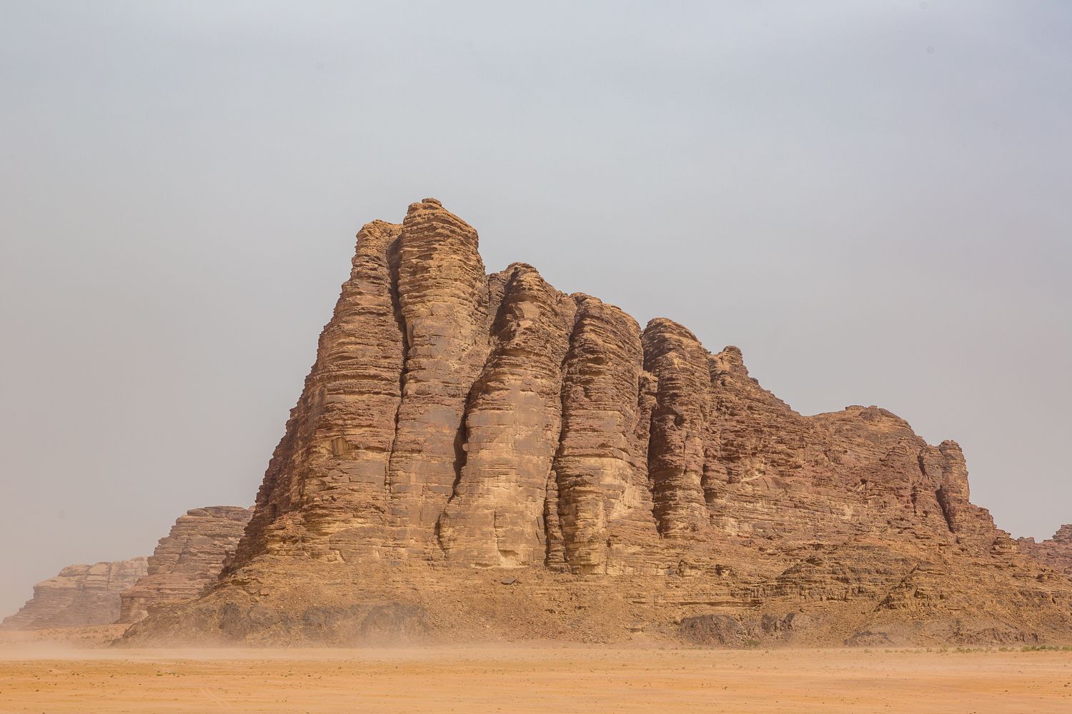 Close up of the Seven Pillars