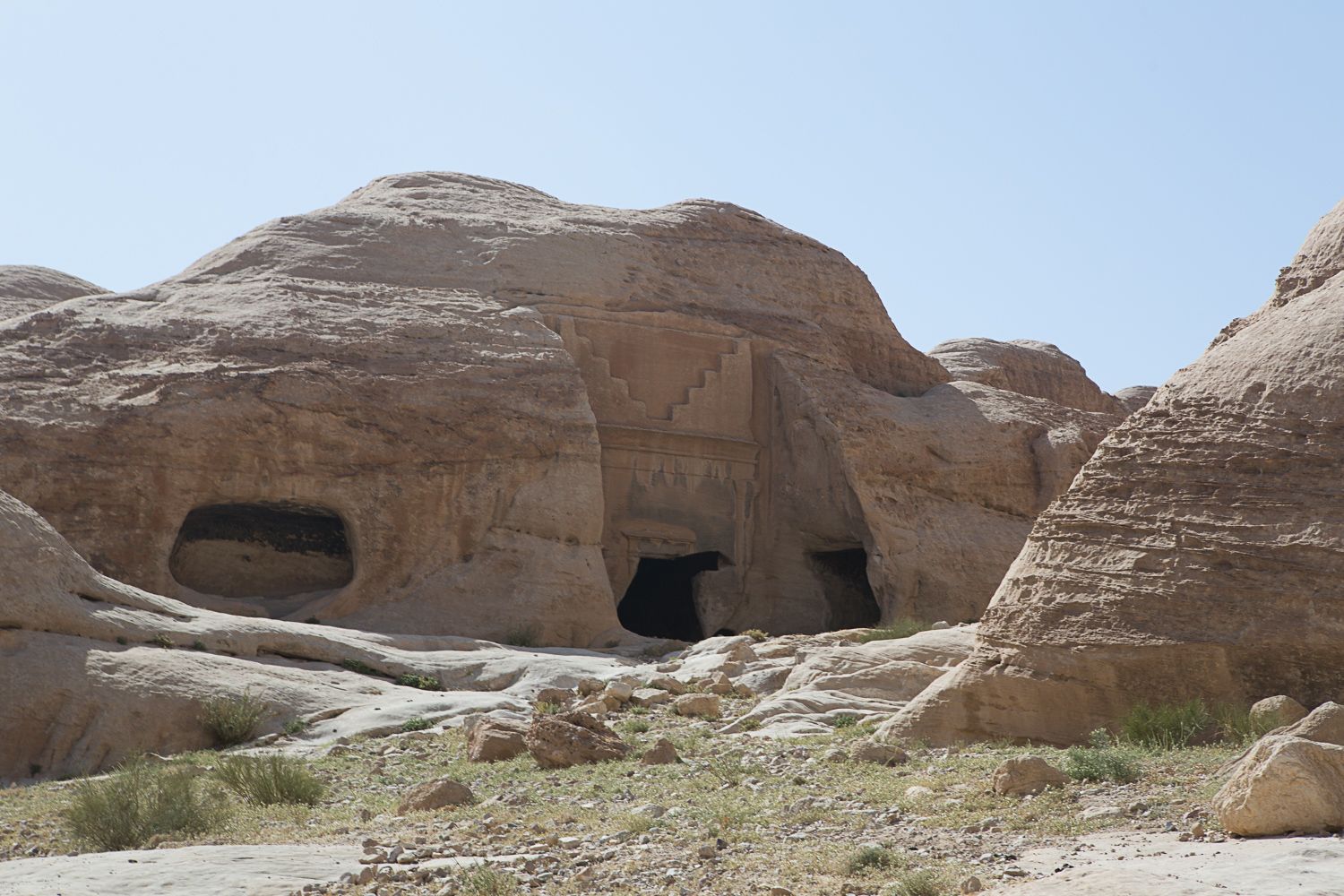 On the walk into Petra