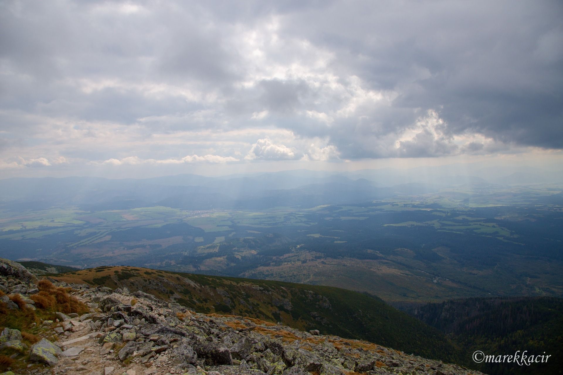 View to country
