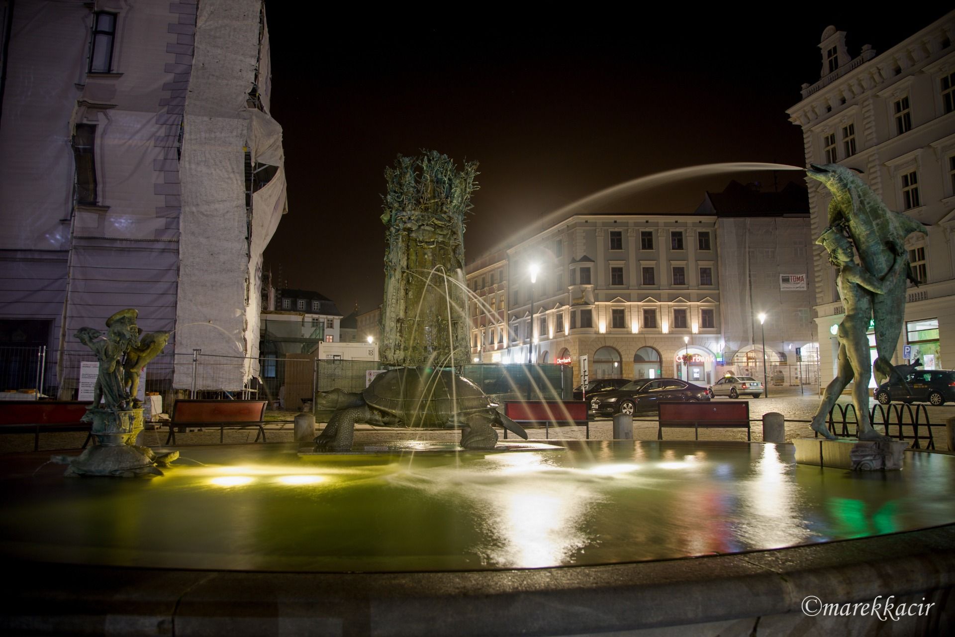 Fountain in