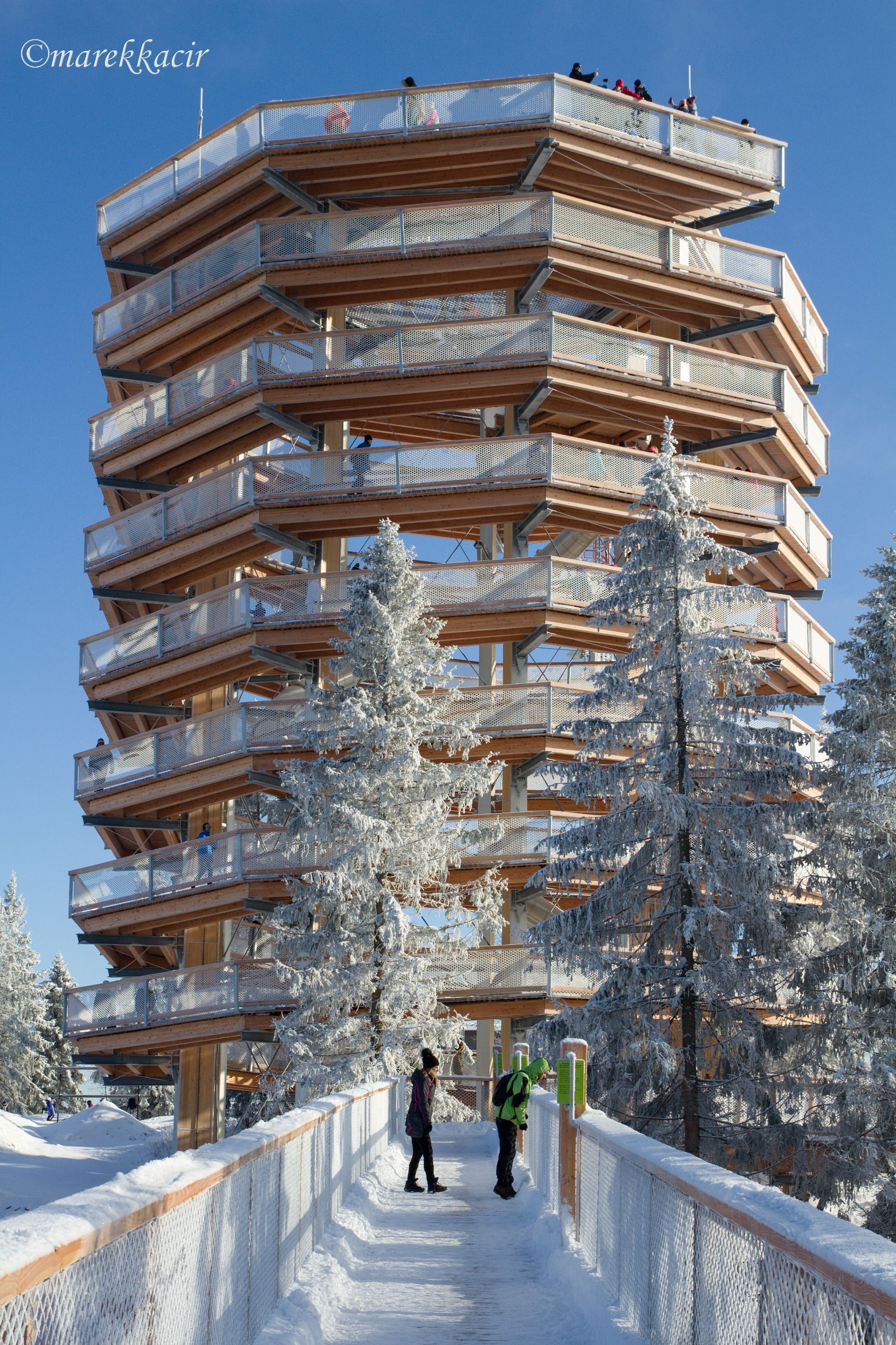 Wooden tower