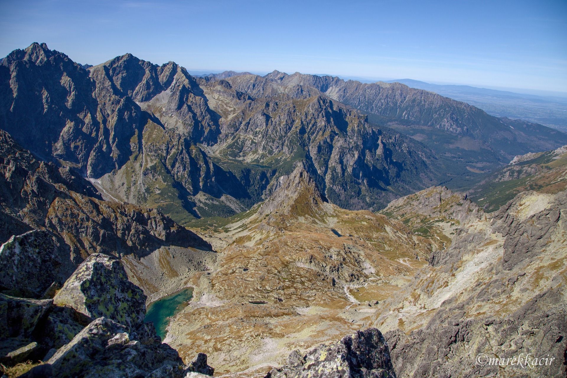 View from peak Východná Vysoká