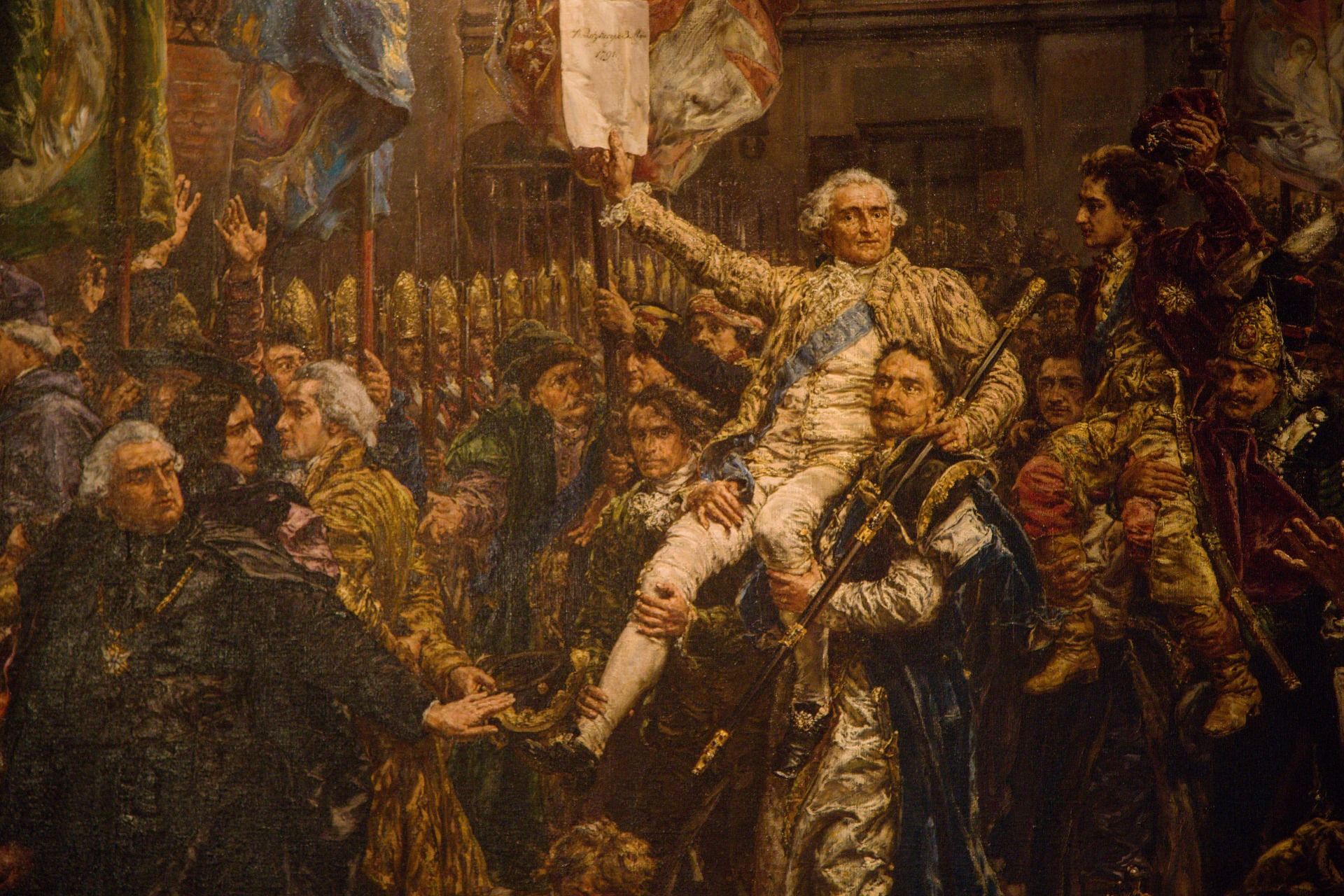 painting in the Royal Palace