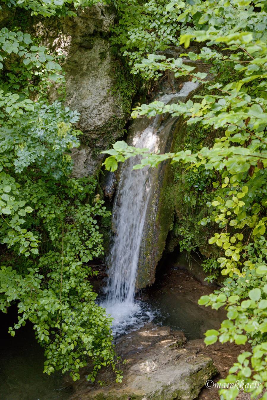 Dolný Hájsky waterfall