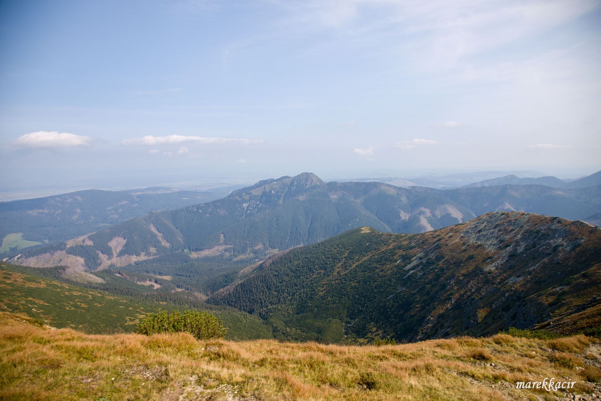 Hiking to Brestová