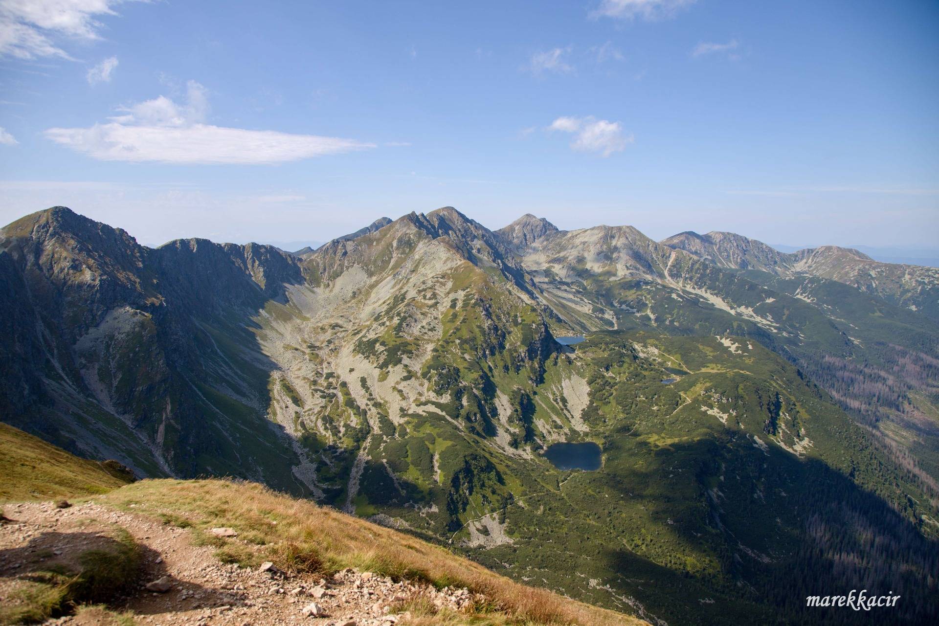 Hiking to Volovec hill, Ostrý Roháč and Plačlivô hill
