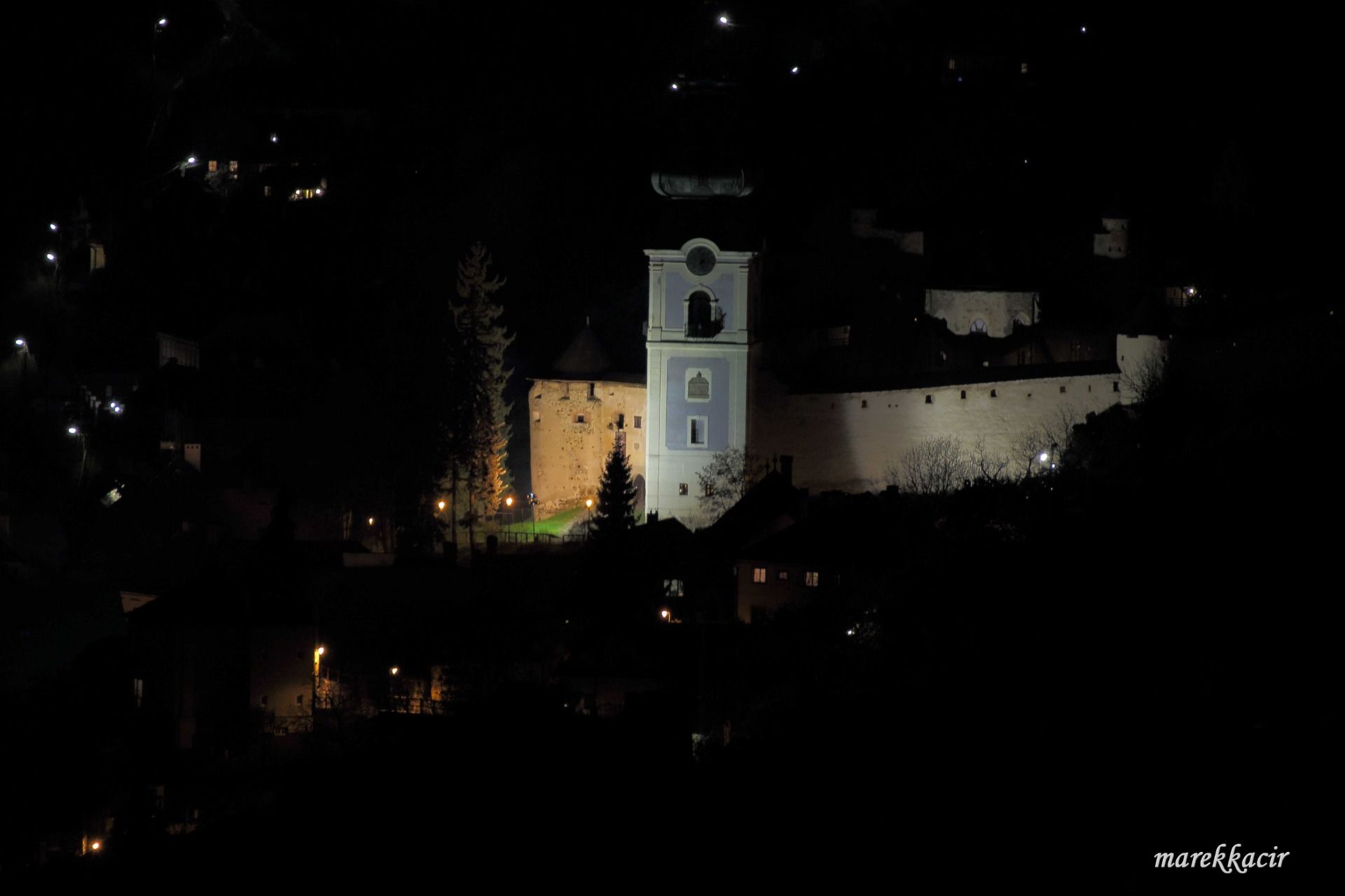 Old castle from Calvary