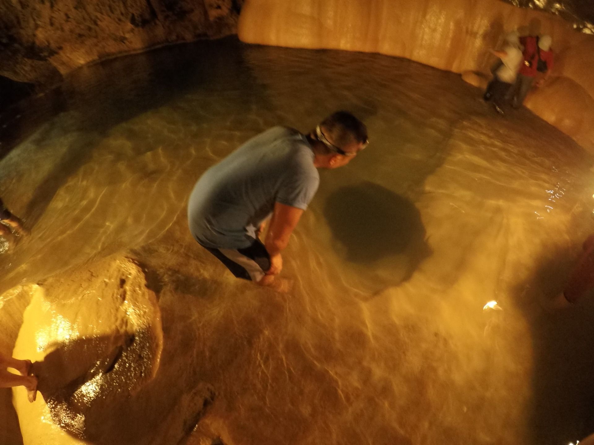 Saw this hole inside the cave and I wondered how deep this is and where it actually leads.