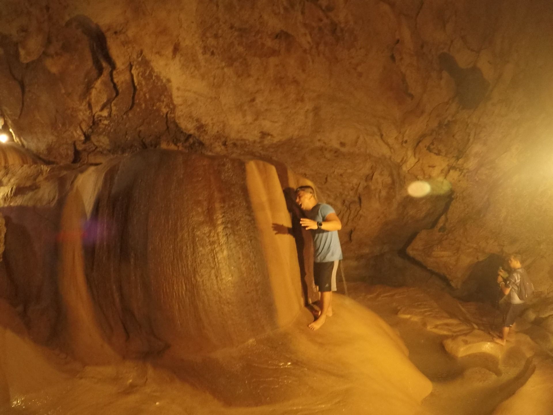This rock formation looks like a huge chocolate cake. Yum!