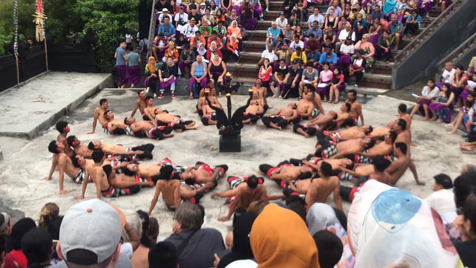 Traditional show at Uluwatu