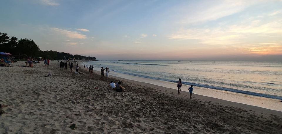 Evening at Kuta Beach