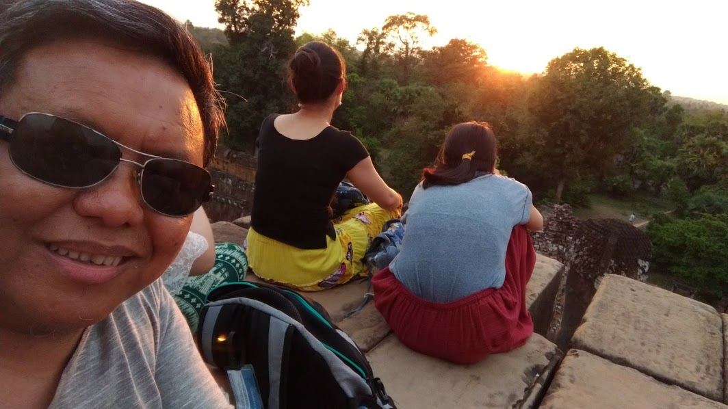 Trying my best to look cool.