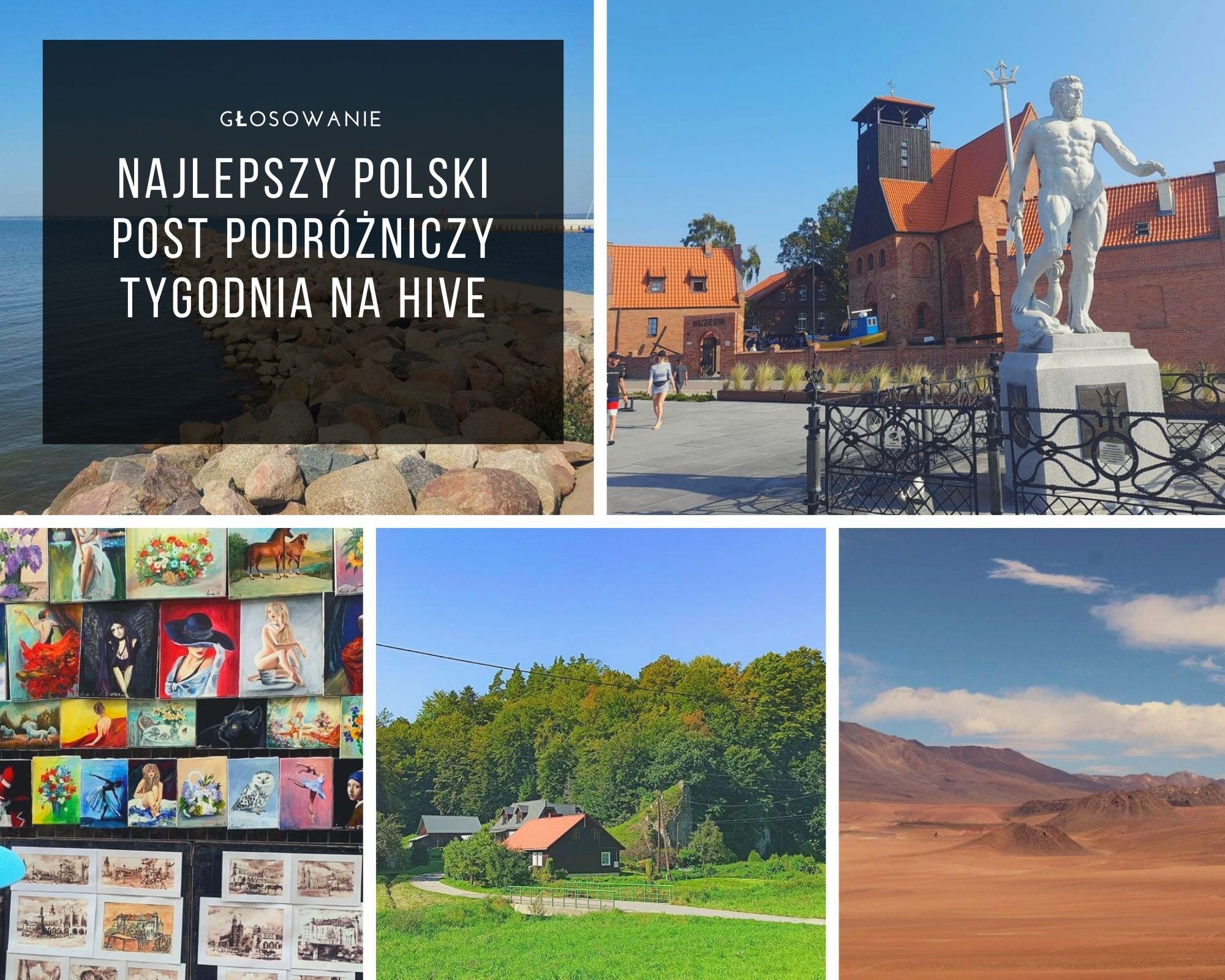 Głosowanie na najlepszy post podróżniczy tygodnia na HIVE #144