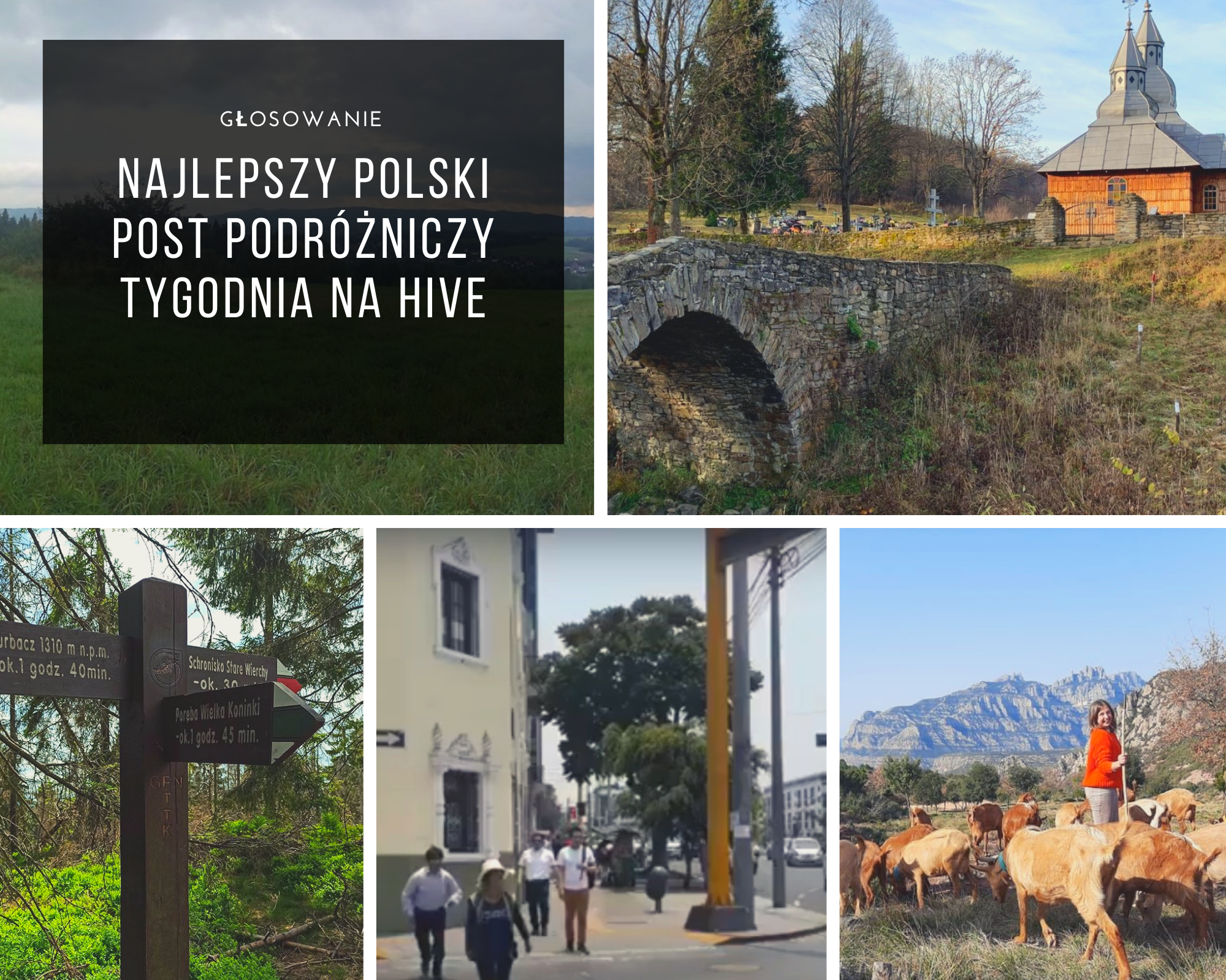 Głosowanie na najlepszy post podróżniczy tygodnia na HIVE #167