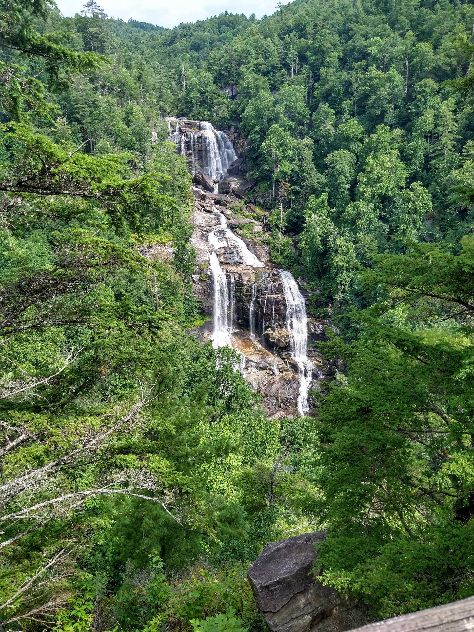 Summer Adventures: Hiking at Whitewater Falls, North Carolina