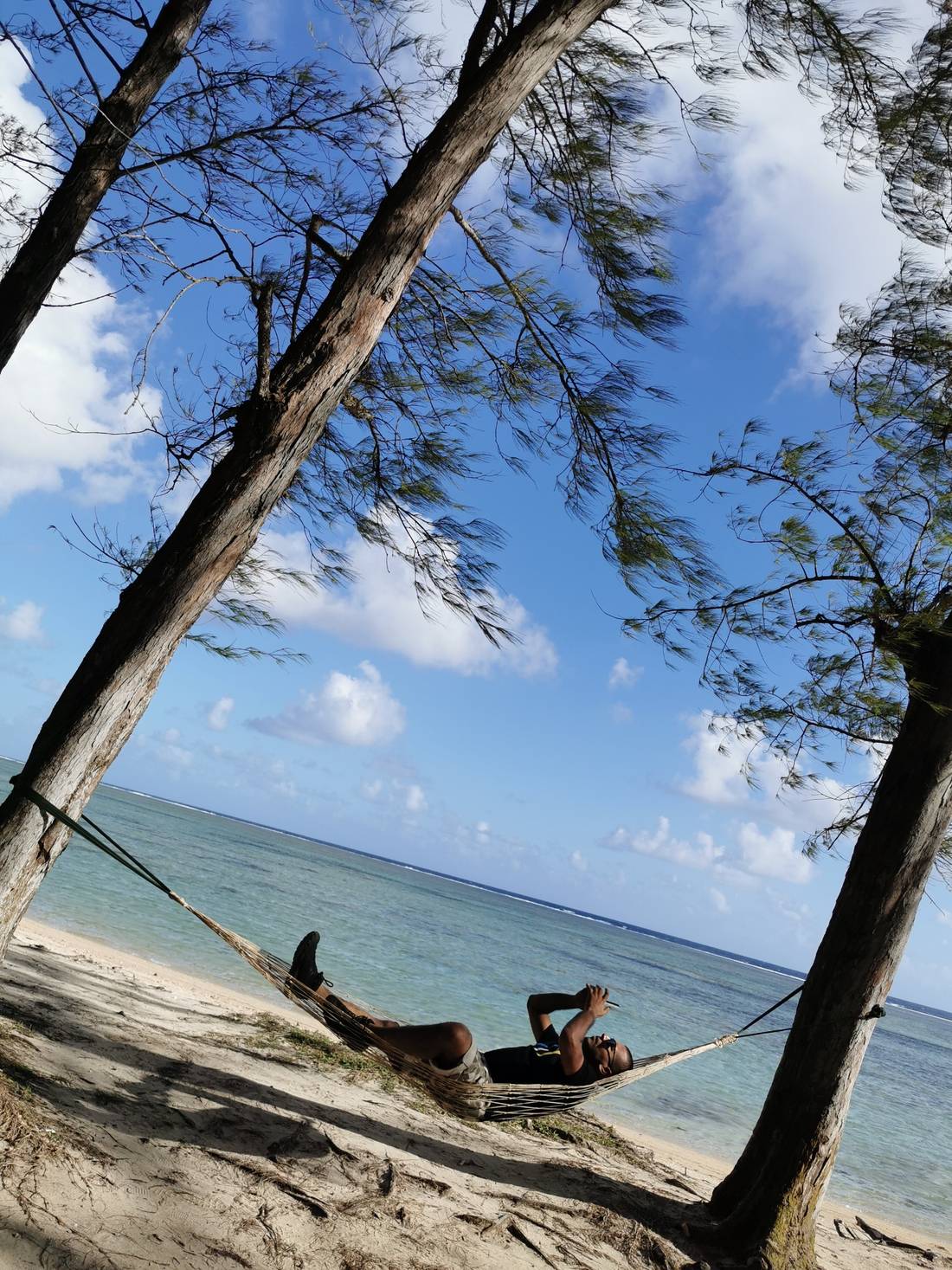 Lay down and relax while enjoying the amazing view in the southern part of the island!
