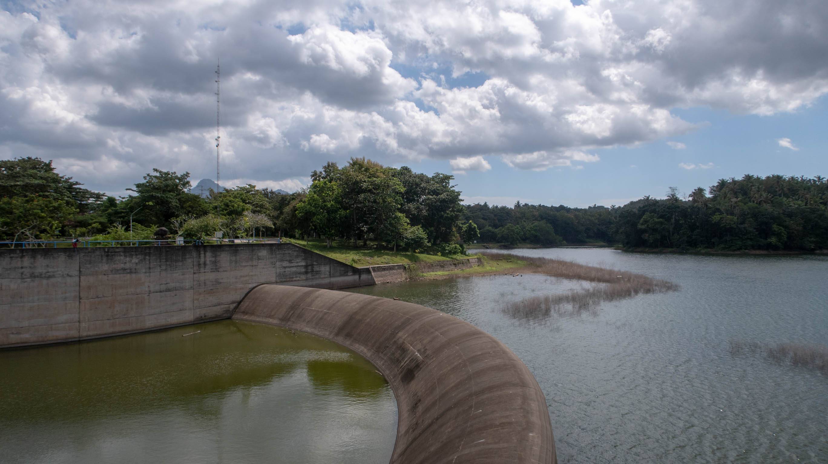 The Palasari dam where water is collected for farming