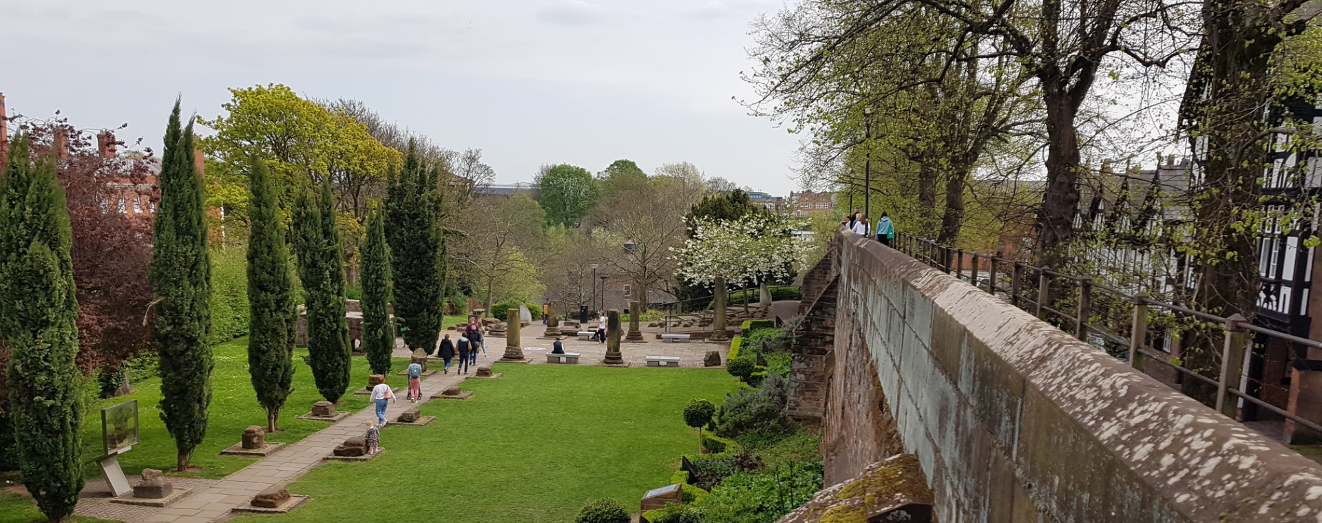 A Tour of Historic Chester's Roman Walls