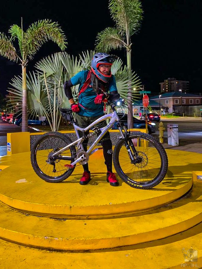 Checkin out some tourist areas, road riding