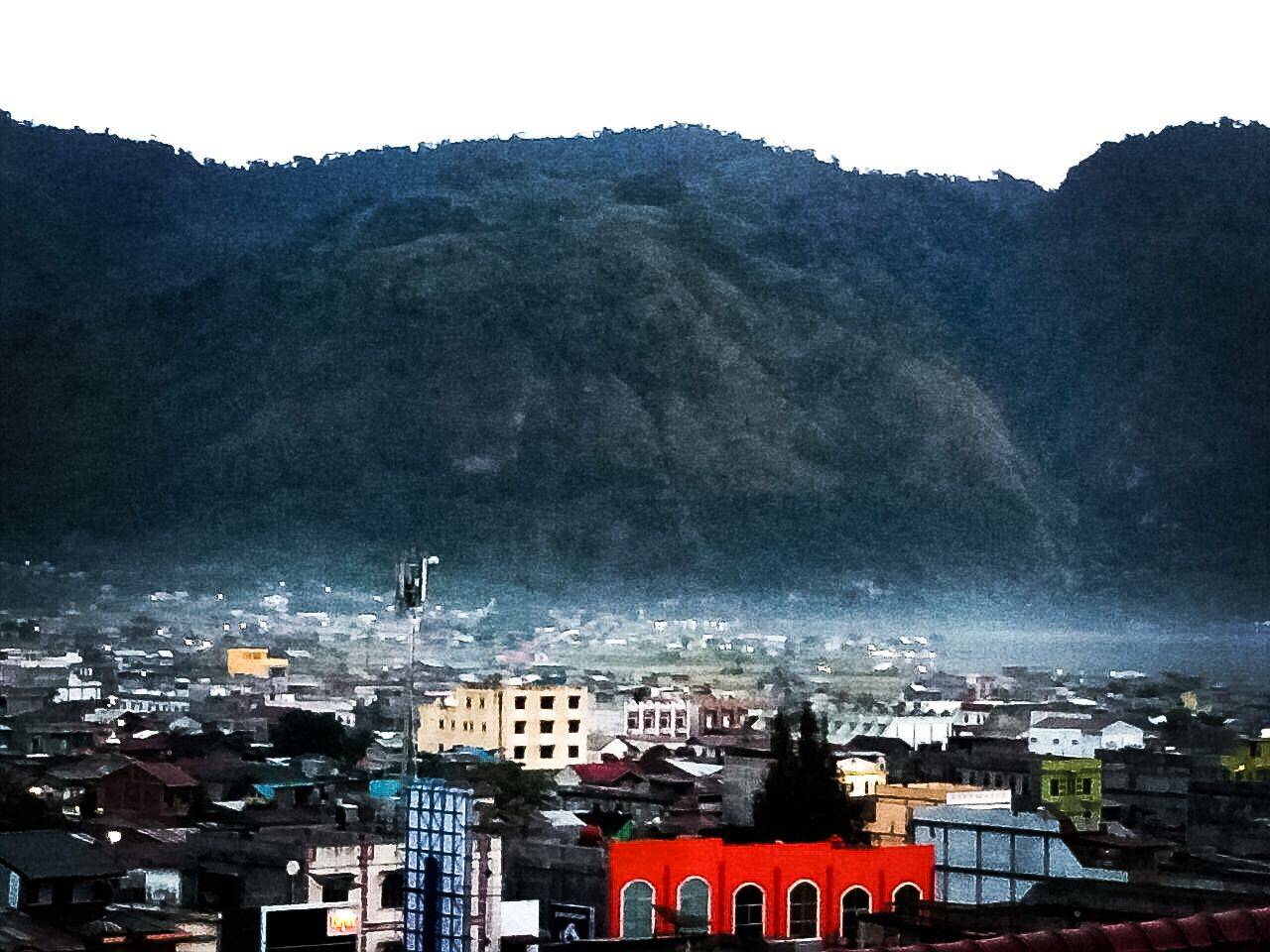 The view of Takengon Town