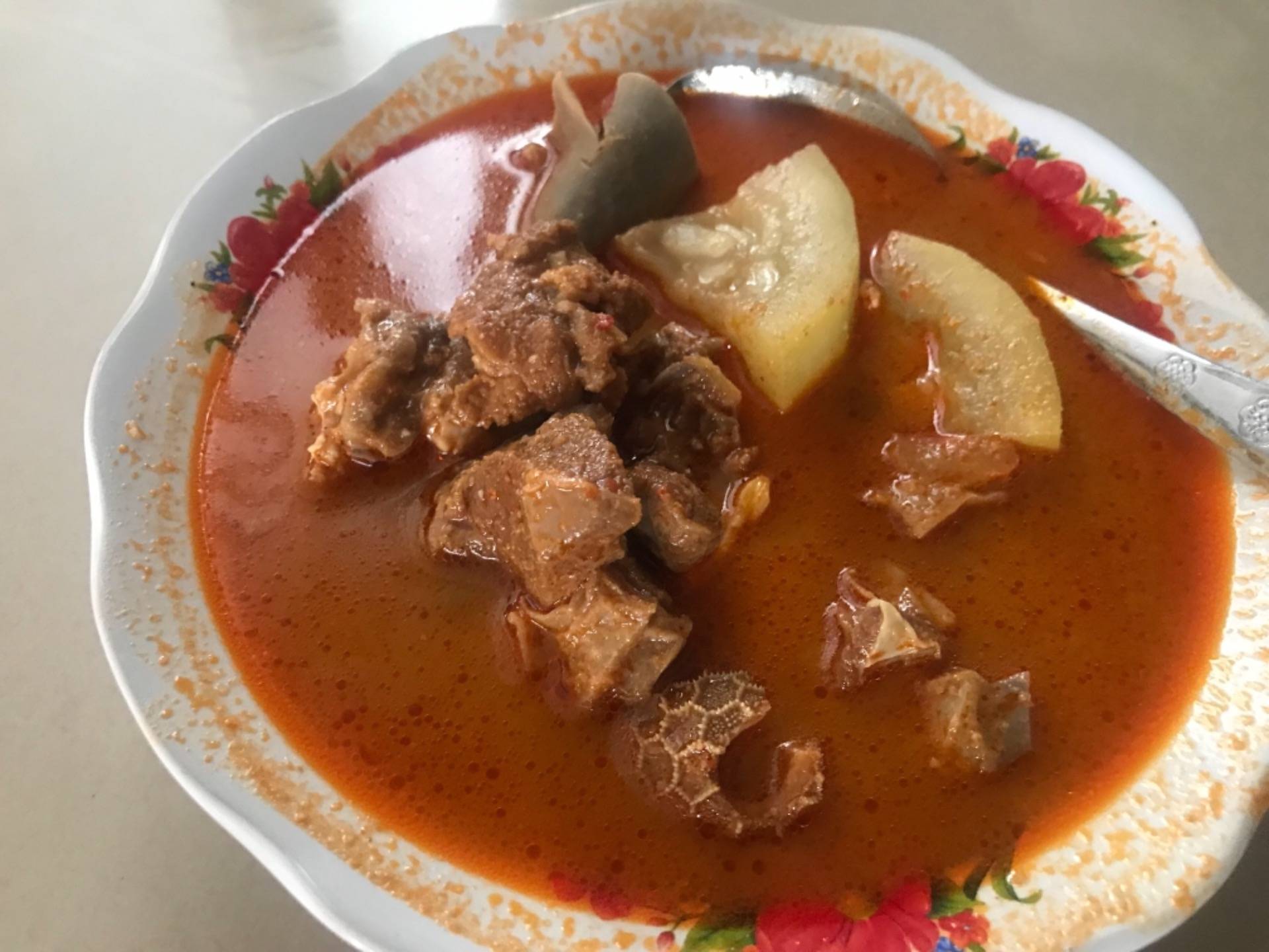 The Curry Goat in Jeunib
